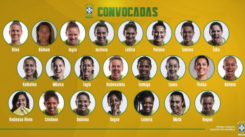 [Seleção Brasileira Feminina convocada para amistosos com Espanha e Escócia]