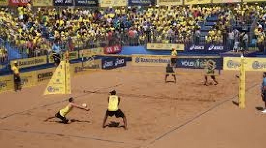 [Brasil está nas oitavas de final do Circuito Mundial do vôlei de praia]
