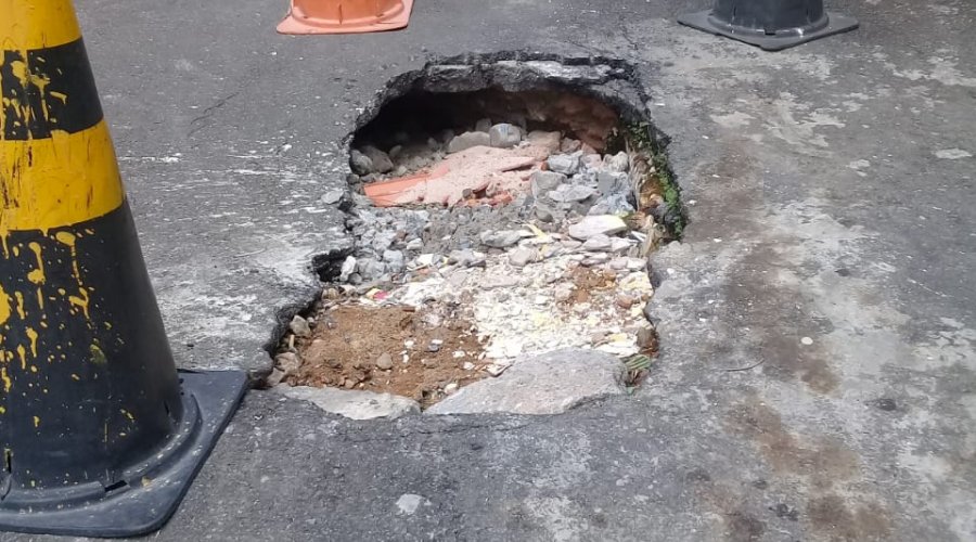 [Nova Constituinte recebe obras de alvenarias e limpeza nos canais de esgoto]