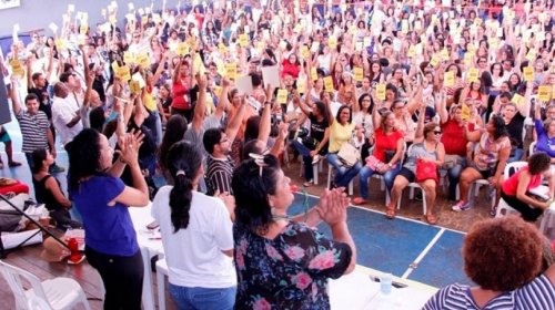[Professores da rede municipal decidem cruzar os braços a partir do dia 17]