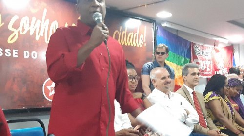 Novo presidente Municipal do PT em salvador defendeu uma [Novo presidente Municipal do PT em salvador defendeu uma