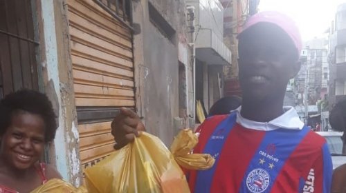 [Para reduzir impacto do Coronavirus, ação beneficente começa distribuir cestas básicas na comu...]