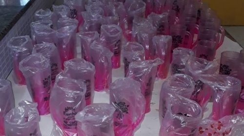 [Movimento Solidário: mais de 300 mães foram presenteadas com canecas e cestas básicas na Cidad...]