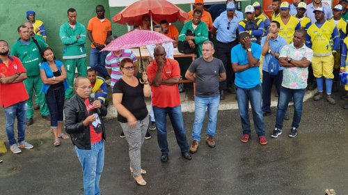 [16 de maio: Suíca e SindilimpBA destacam atuação de trabalhadores de limpeza urbana na linha d...]
