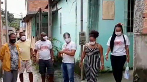 [Movimento Solidário Pernambués distribui cestas básicas e matérias de limpeza na comunidade da...]