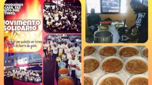 [Movimento Solidário distribuiu sopas em comunidades de Pernambués]