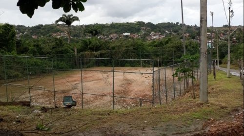 [LIMPURB realiza serviço de capinagem em Tororó ]