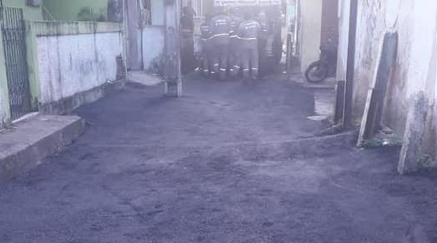 [Ruas de Pernambués passam por recapeamento asfáltico]