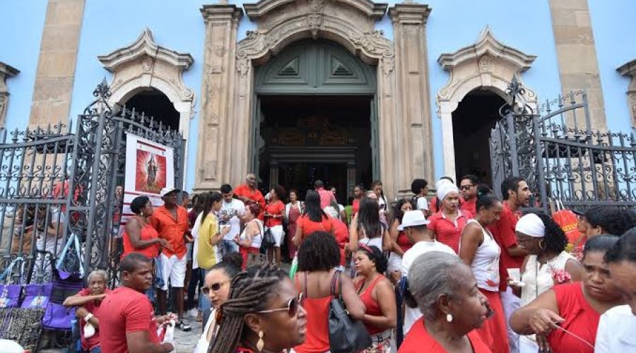 [Festa de Santa Bárbara na igreja Nossa Senhora do Rosário dos Pretos será online; veja como assistir]