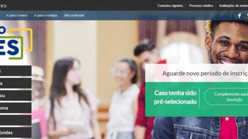 [Fies 2021 terá 91 mil vagas e utilizará notas do Enem de anos anteriores, diz MEC]