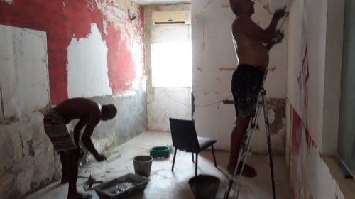 [Reforma do Espaço Cultural da Vila Ruy segue a todo vapor ]