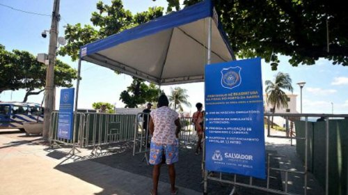 [Guarda Civil Municipal instala barreiras no trecho entre Jardim de Alah e Boca do Rio]