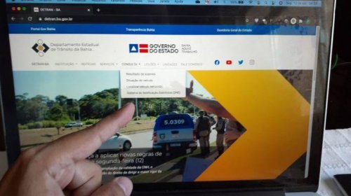[Site do Detran-BA é hackeado e fica fora do ar temporariamente]