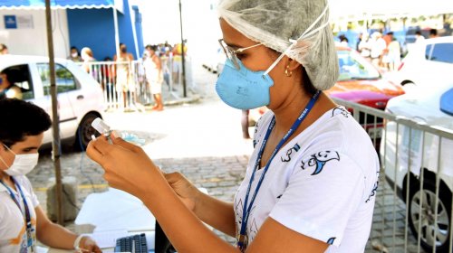 [Mais de mil vagas ainda estão abertas para primeira dose contra Covid-19]