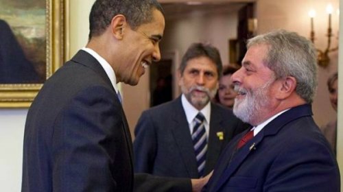 [The man!: Lula é procurado para giro nos EUA com possível encontro com ex-presidente Barack Ob...]