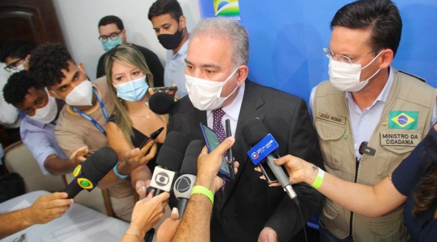 [“Não é de desespero”, diz Queiroga sobre a nova variante da covid-19]