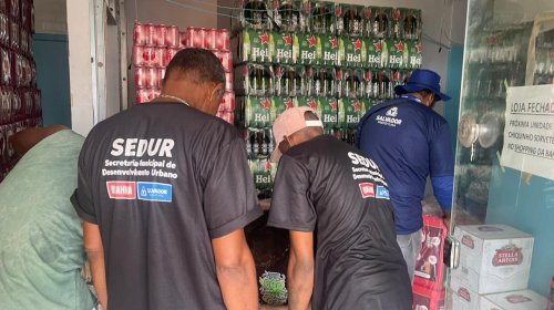 [Sedur apreende mais de 6 mil bebidas irregulares na Barra  ]