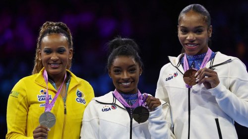 [Rebeca Andrade conquista prata no Mundial de Ginástica Artística]