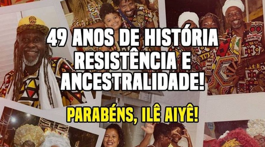 [Show especial na Senzala do Barro Preto marca 49 anos do Ilê Aiyê nesta quarta (1º)]