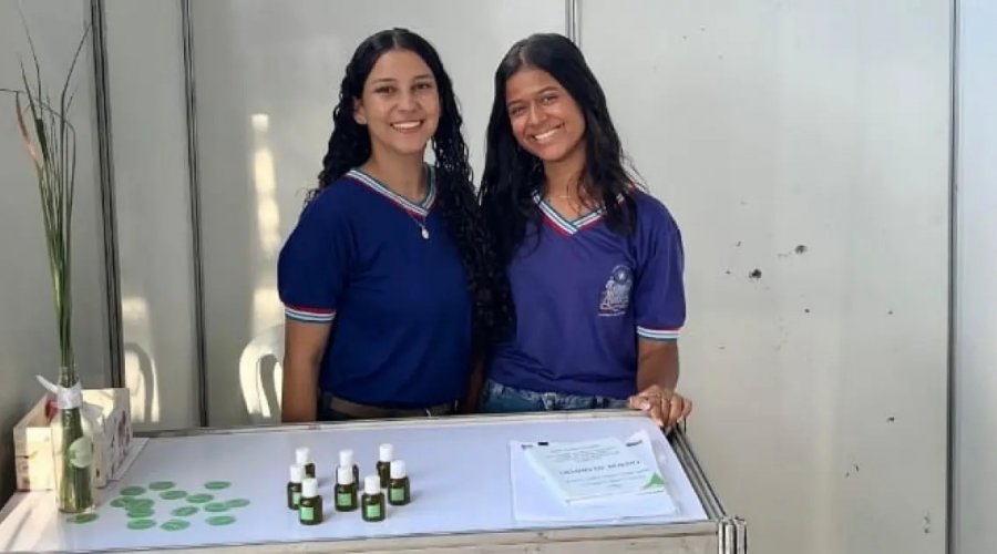 [Estudantes baianas criam óleo 100% natural à base de capim-santo para combater ansiedade]
