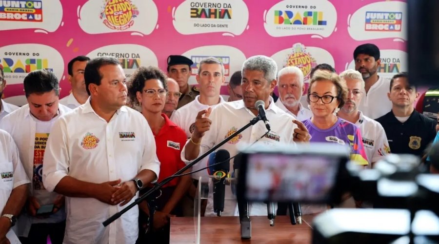 [Jerônimo aponta sucesso da segurança pública e classifica Carnaval como tranquilo]