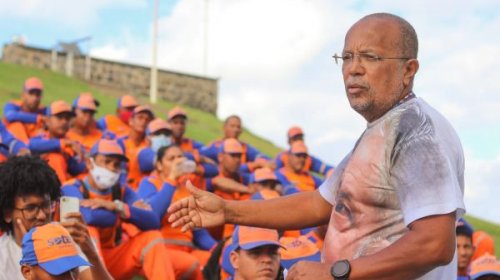 [Dirigente do Sindilimp, Luiz Carlos Suíca fala sobre expectativa de reunião com presidente do...]