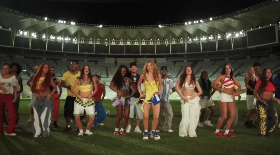 [Shakira anuncia música oficial da Copa de 2026 gravada no Maracanã]