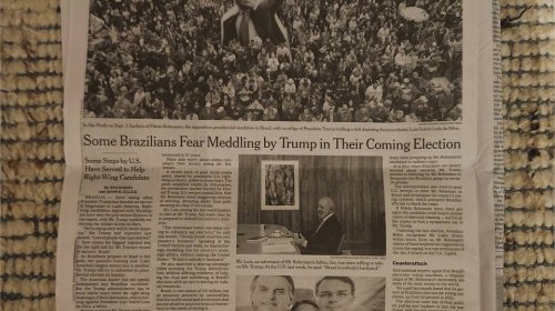 [New York Times aborda receio de influência dos EUA na eleição brasileira]